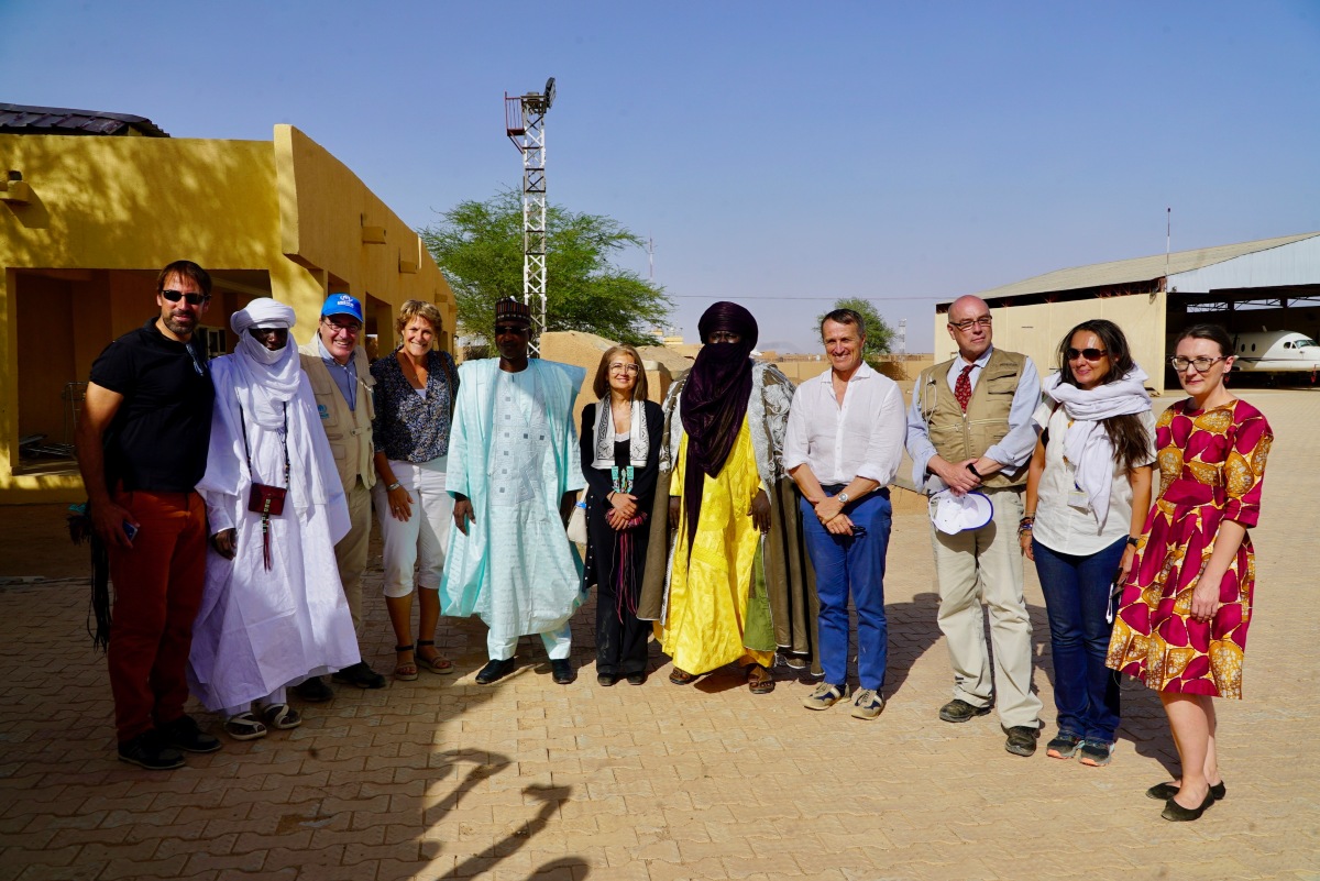 Visite du Directeur Général de l’Agence Italienne pour la Coopération au Développement (AICS) au Niger